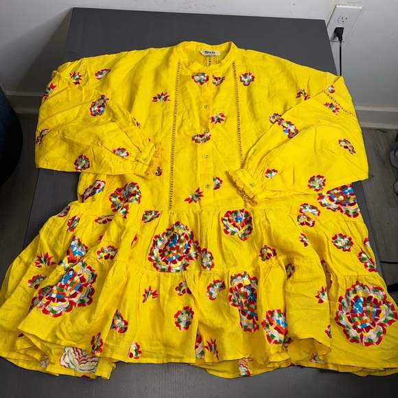 All Things Mochi Valentina Dress - Yellow from Saint Bernard - Picture 6 of 10